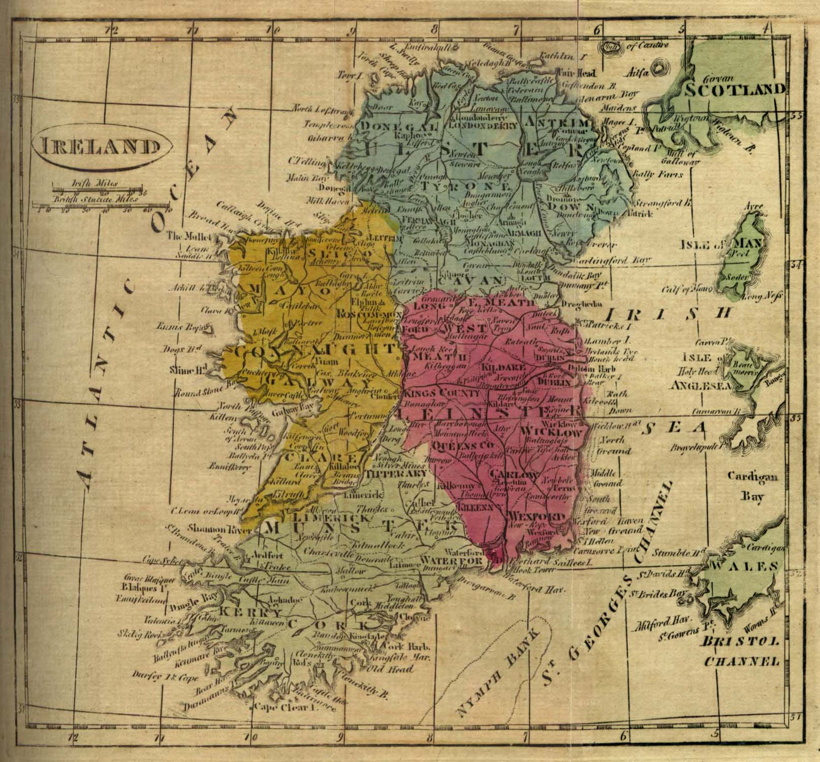 A Map Ireland