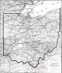 1873 Ohio Map