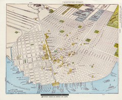 1896 San Francisco Perspective Map