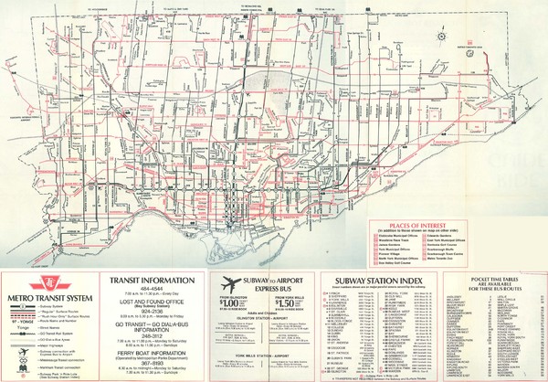 Toronto+canada+city+map