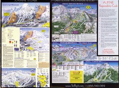 2007–08 2007–08 Ski Big 3 Side 2 (Lake Louise Map)