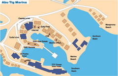Abu Tig Marina Map
