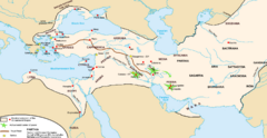 Achaemenid Empire Guide Map