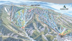 Angel Fire Ski Trail Map