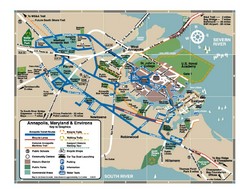 Annapolis Tourist map