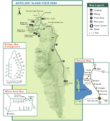 Antelope Island State Park Map