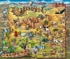 Arizona Fun Map