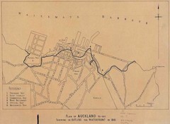 Auckland's Waterfront - Pre-1930 Map