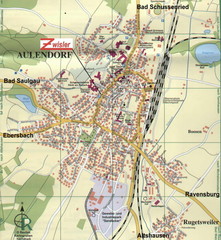 Aulendorf Map