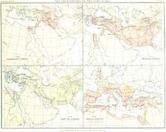 Babylon Persian Greek Roman Empires Map