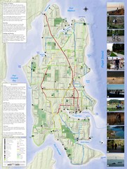 Bainbridge Island Hiking and Biking Map