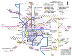 thai railway map