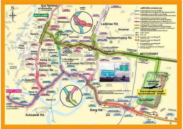 Bangkok Thailand Map