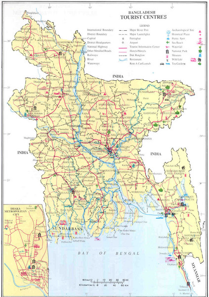 bangladesh satellite map