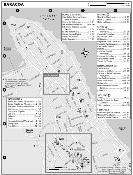 Baracoa Map