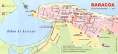 Baracoa Tourist Map