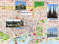 Barcelona Map Attractions