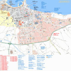 Bari Tourist Map