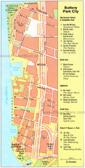 Battery Park City Map