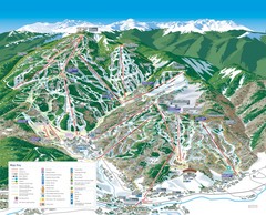 Beaver Creek Resort Ski Trail Map