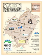 Bedford Wine Trail Map