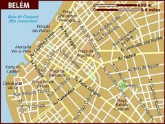 Belem City Map