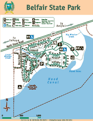 Belfair State Park Map