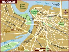 Belgrade City Map