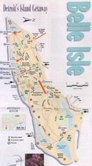 Belle Isle Tourist Map