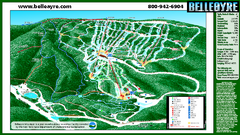 Belleayre Mountain Ski Trail Map