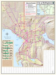 Bellingham, Washington City Map