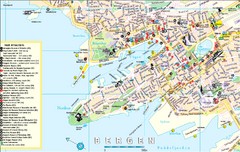 Bergen, Norway Tourist Map
