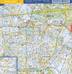 Berlin Street Map - West