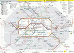 Berlin Transit Map