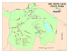 Big Bone Lick State Park Map