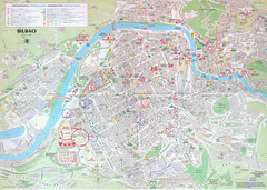 Bilbao Tourist Map