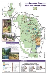 Black Hills National Forest Guide Map