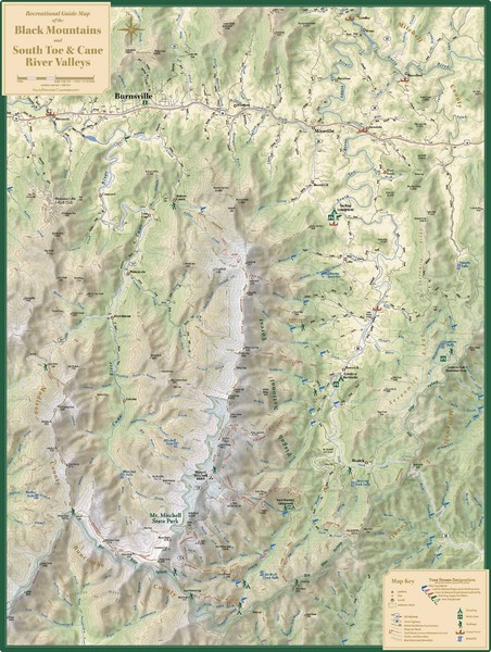 Us Map Of Mountains