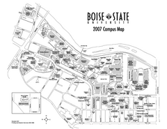 Boise State University Map