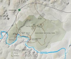 Bontebok National Park Map