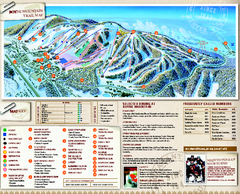 Boyne Mountain Ski Trail Map