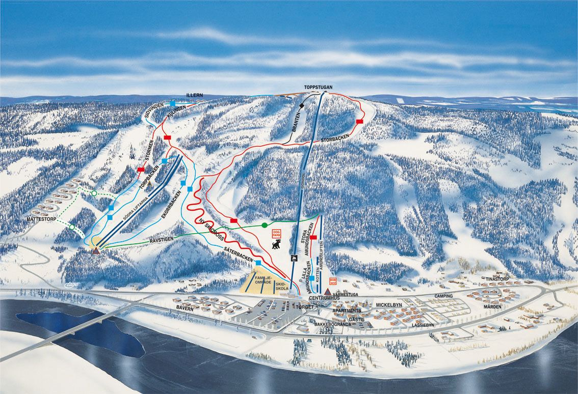 Trysil Map