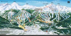 Breckenridge Ski Area Trail Map 2005-06