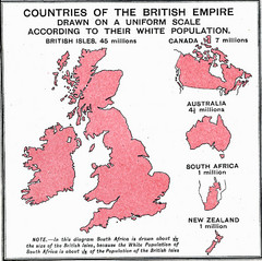 British Empire by Population Map