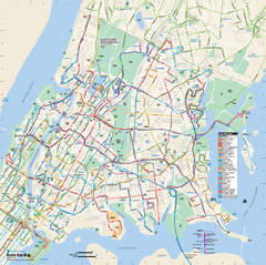    on Bronx New York Bus Map Official Mta Bus Map Of All Of The Bronx New