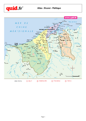 Brunei Regional Map