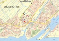 Brunsbüttel Map