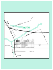 Buescher, Texas State Park Map