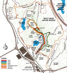 Bukit Timah Nature Reserve Map