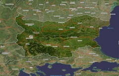 Bulgaria Satellite Map